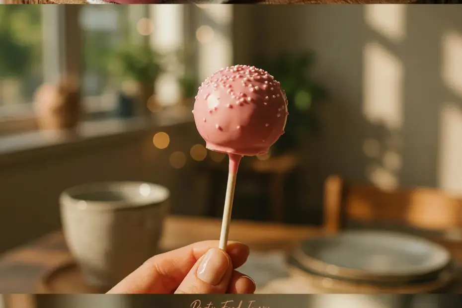 Valentine's Day Cake Pops | Easy Homemade Treat for Party Food Ideas