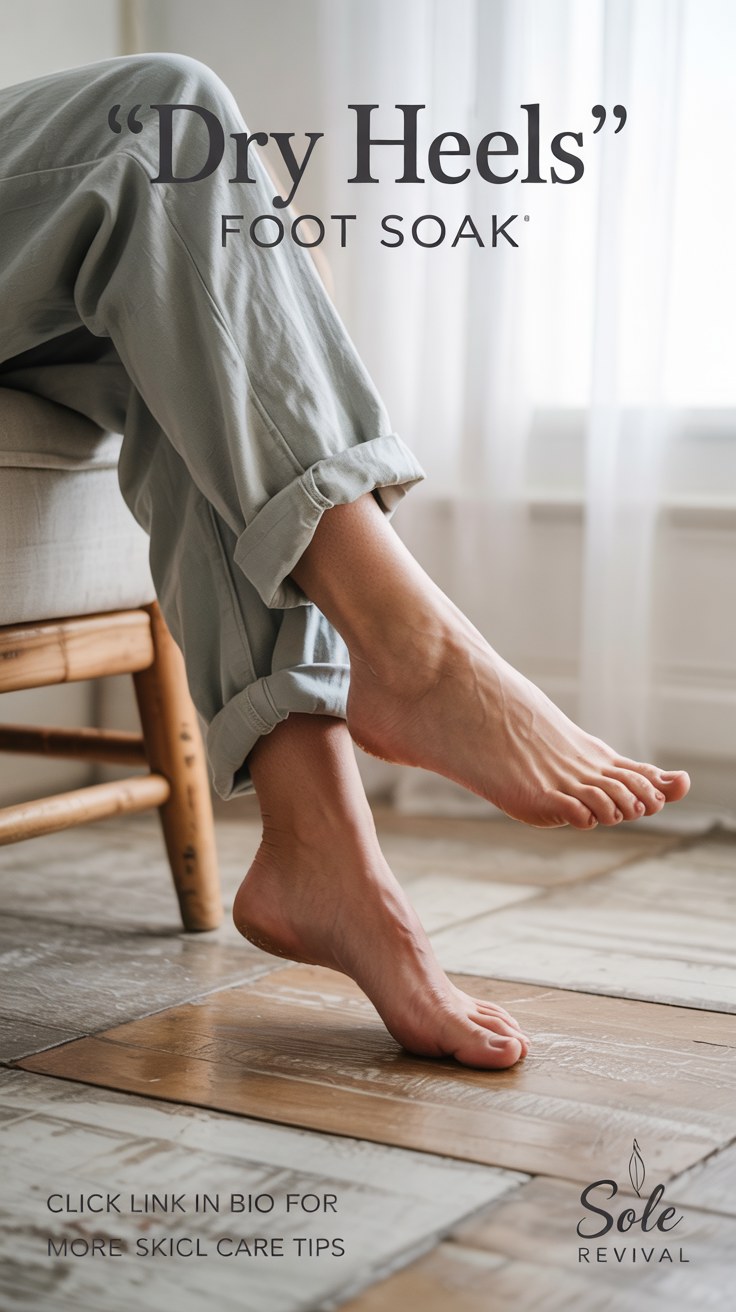 Natural Foot Soak for Dry Heels: DIY Remedy That Actually Works