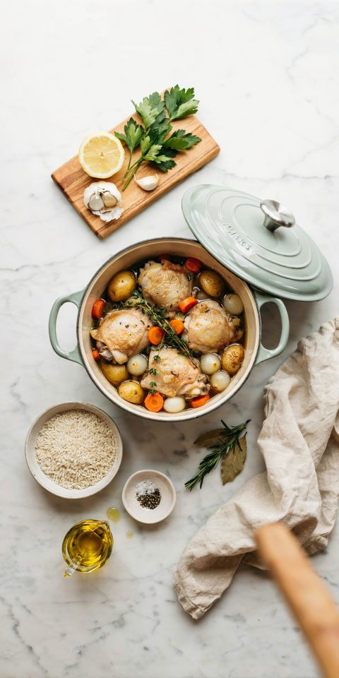 One Pot Garlic Parmesan Chicken Pasta | Rich & Creamy | Easy Weeknight Dinner
