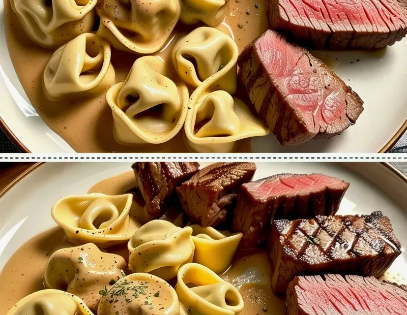 The Biggest One Pot Meal Mistake: Creamy Tortellini & Steak Bites