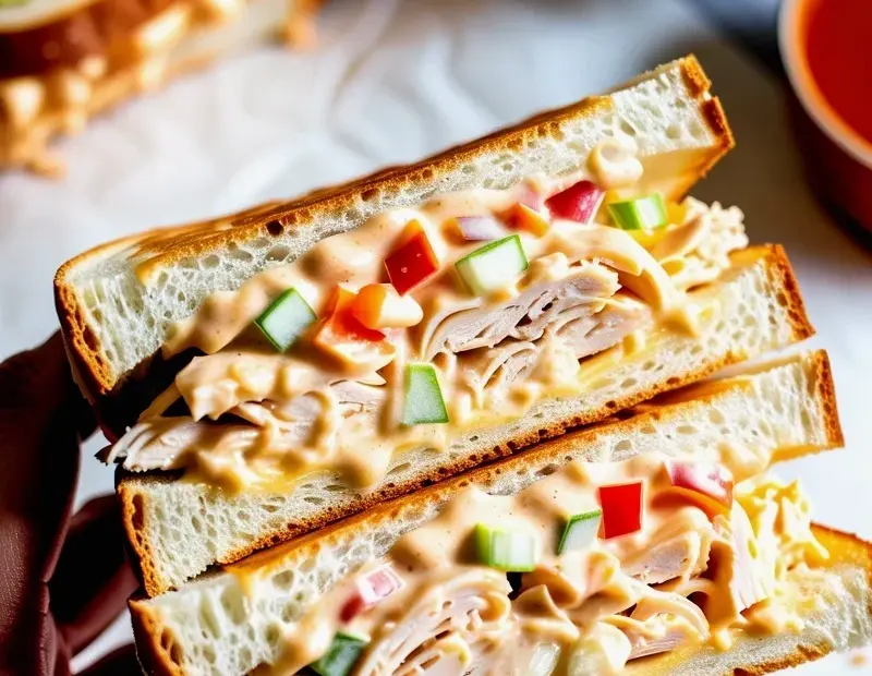 Chicken Melt Sandwiches: Avoid This Mistake for a Creamy, Cheesy Center