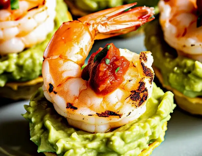 The Shrimp Tostada Mistake That Makes Chips Soggy | Party Food Idea