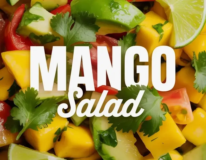 Fresh Mango Salad with Avocado and Lime – Easy Summer Side Dish