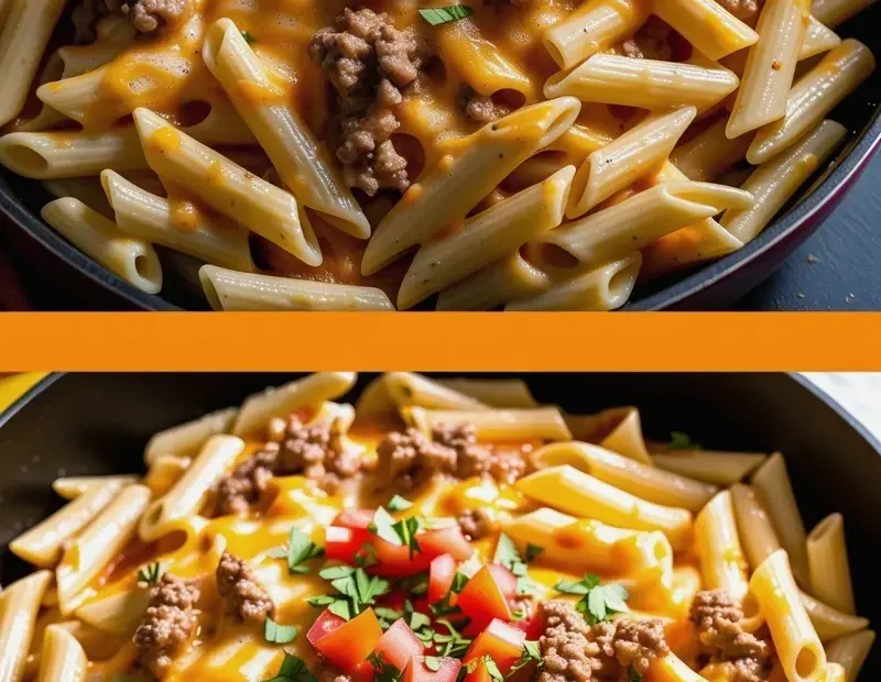 Burger Bowls with Creamy Sauce & Potato Wedges – Quick Weeknight Dinner